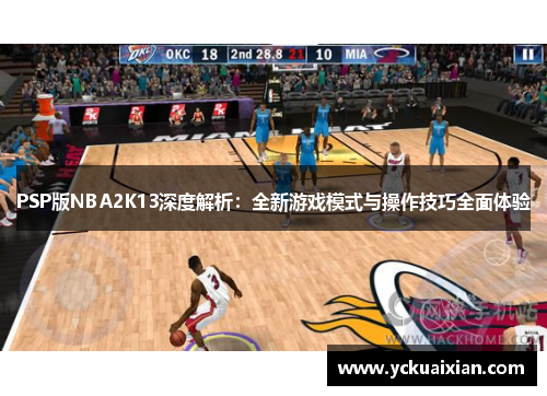 PSP版NBA2K13深度解析：全新游戏模式与操作技巧全面体验